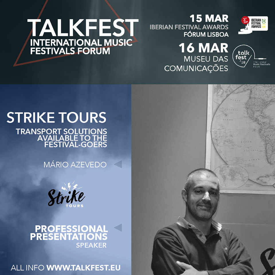 TALKFEST’18 – Estamos presentes no Fórum Internacional de Festivais de Música