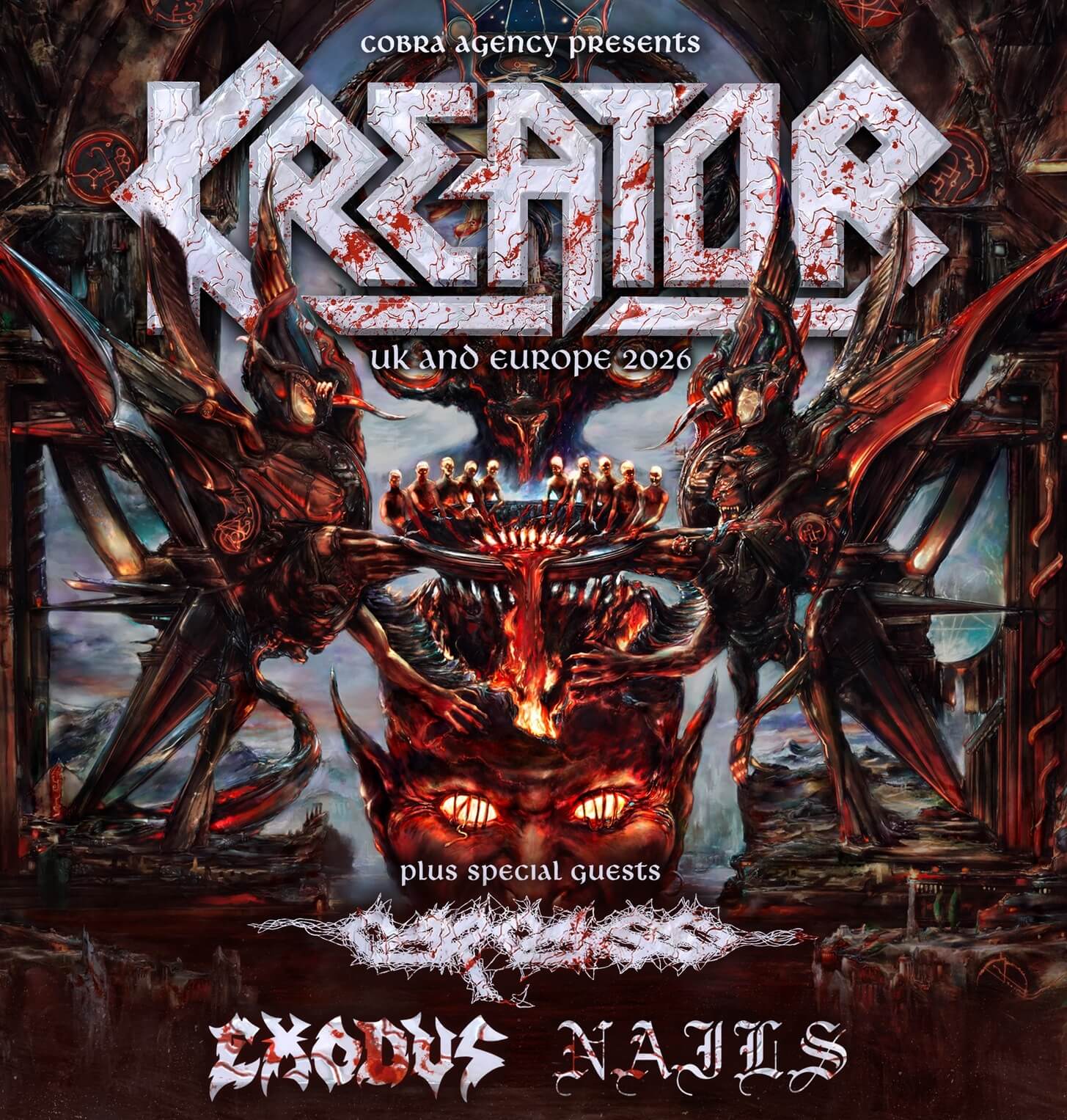 kreator → Strike Tours