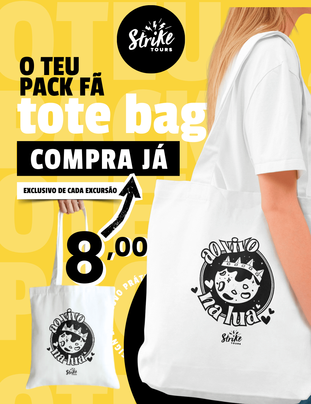 para front do site → Strike Tours
