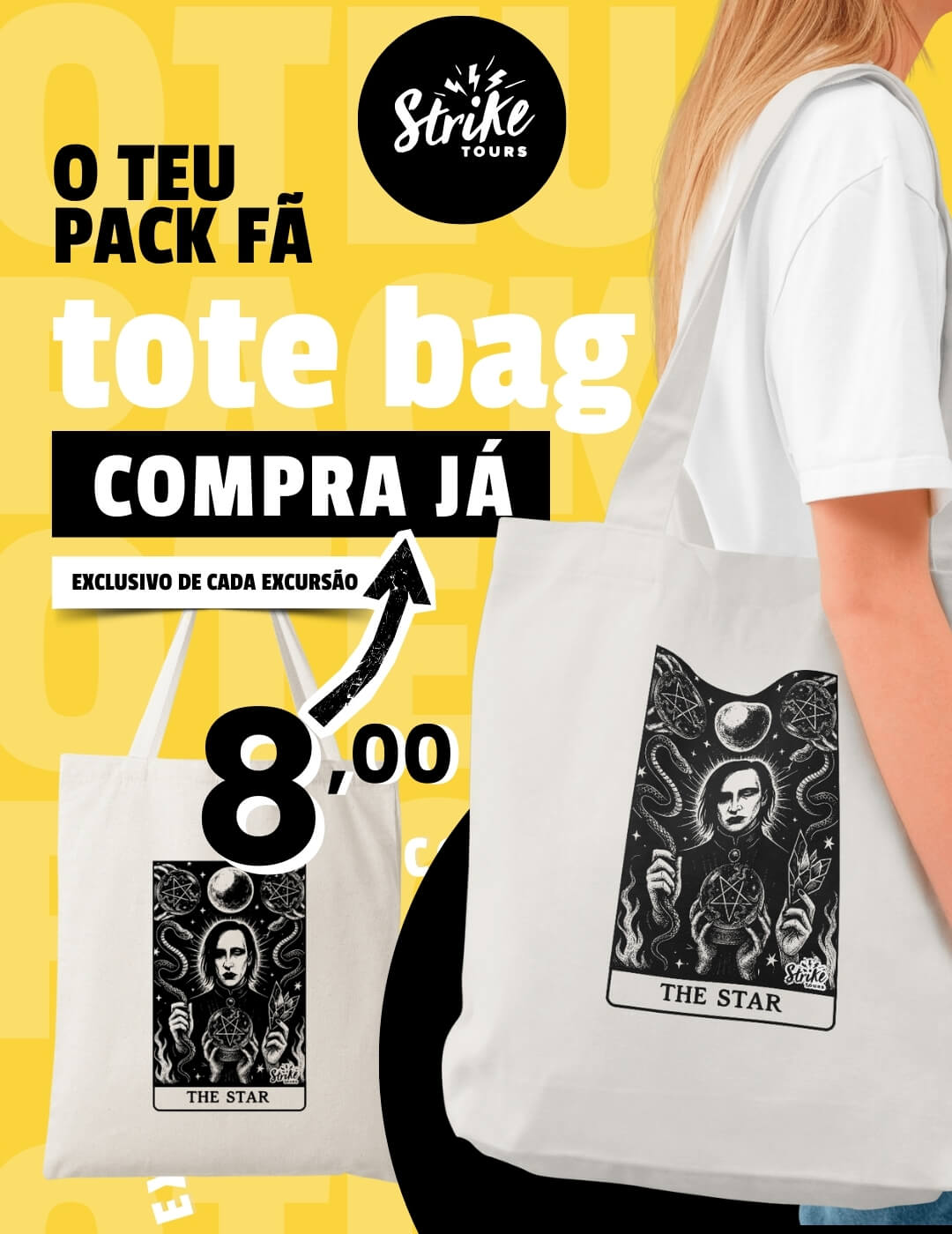 para front do site → Strike Tours