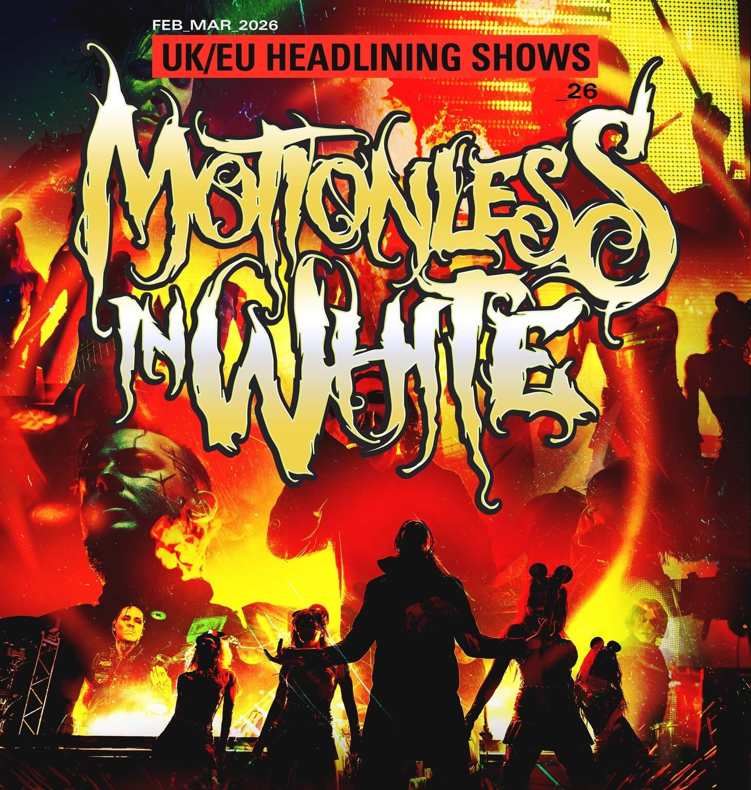 MOTIONLESS IN WHITE → Strike Tours