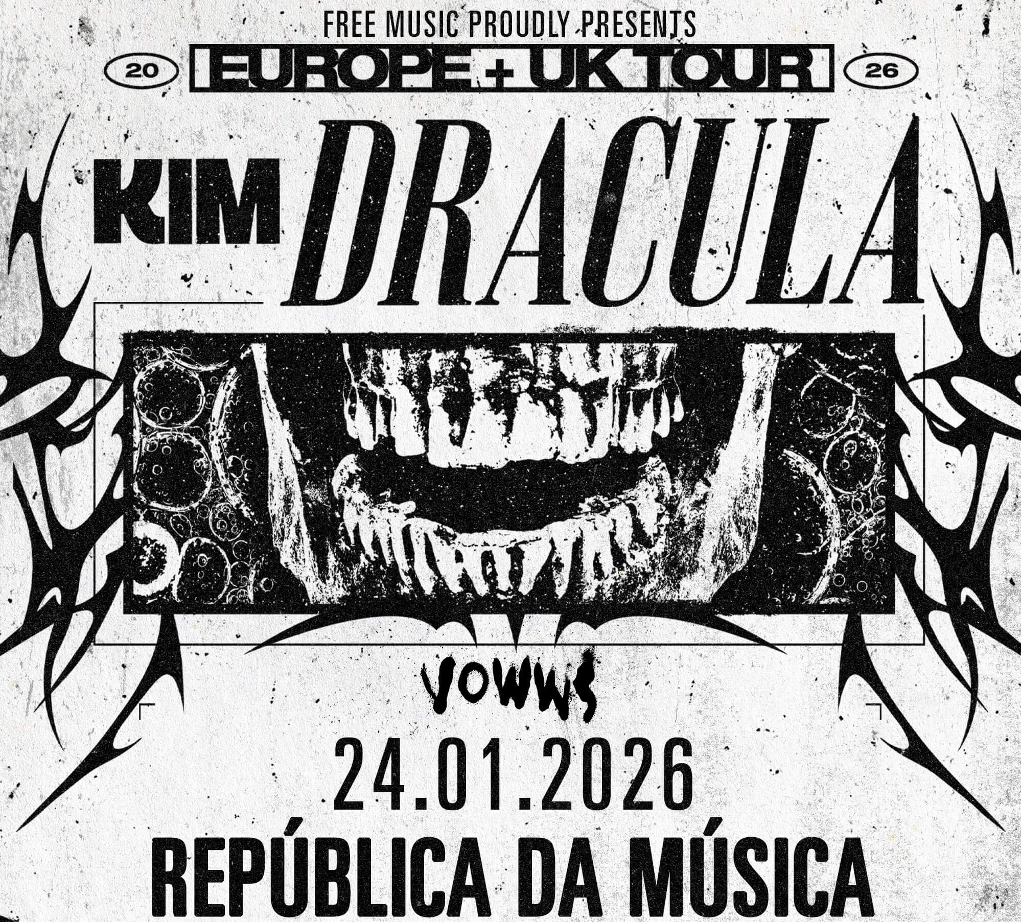 Kim Dracula → Strike Tours